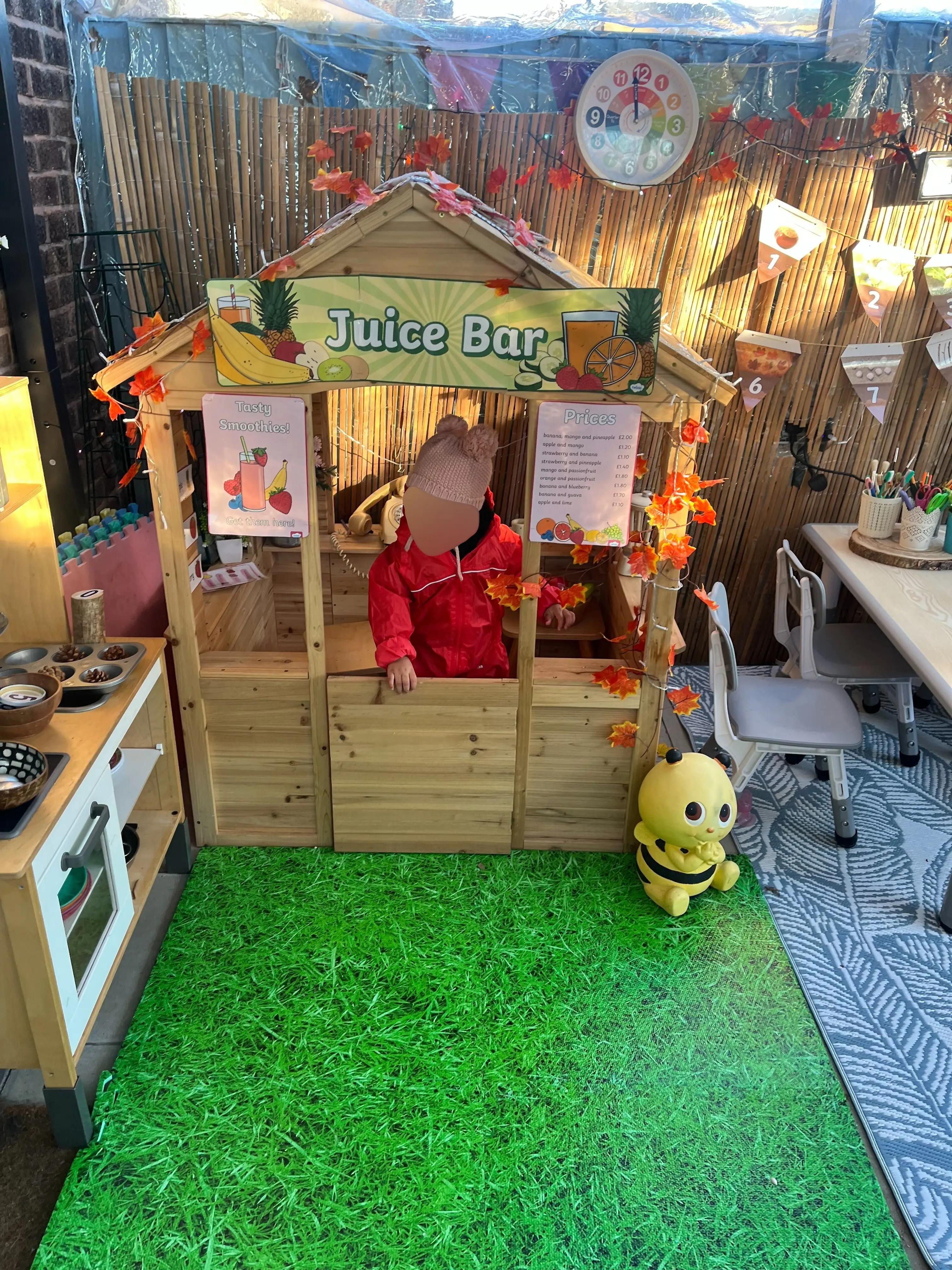 Role play activity with children